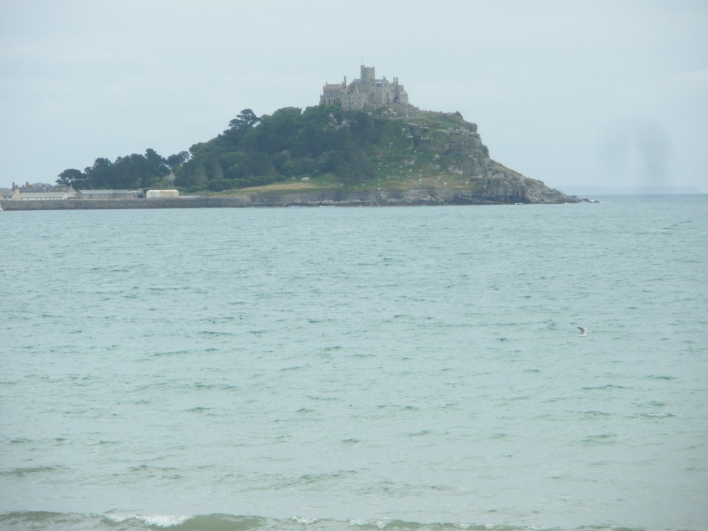 This is St Michael's Mount near Marazion, Cornwall, a couple of miles from Penzance (as in the Pirates of). 